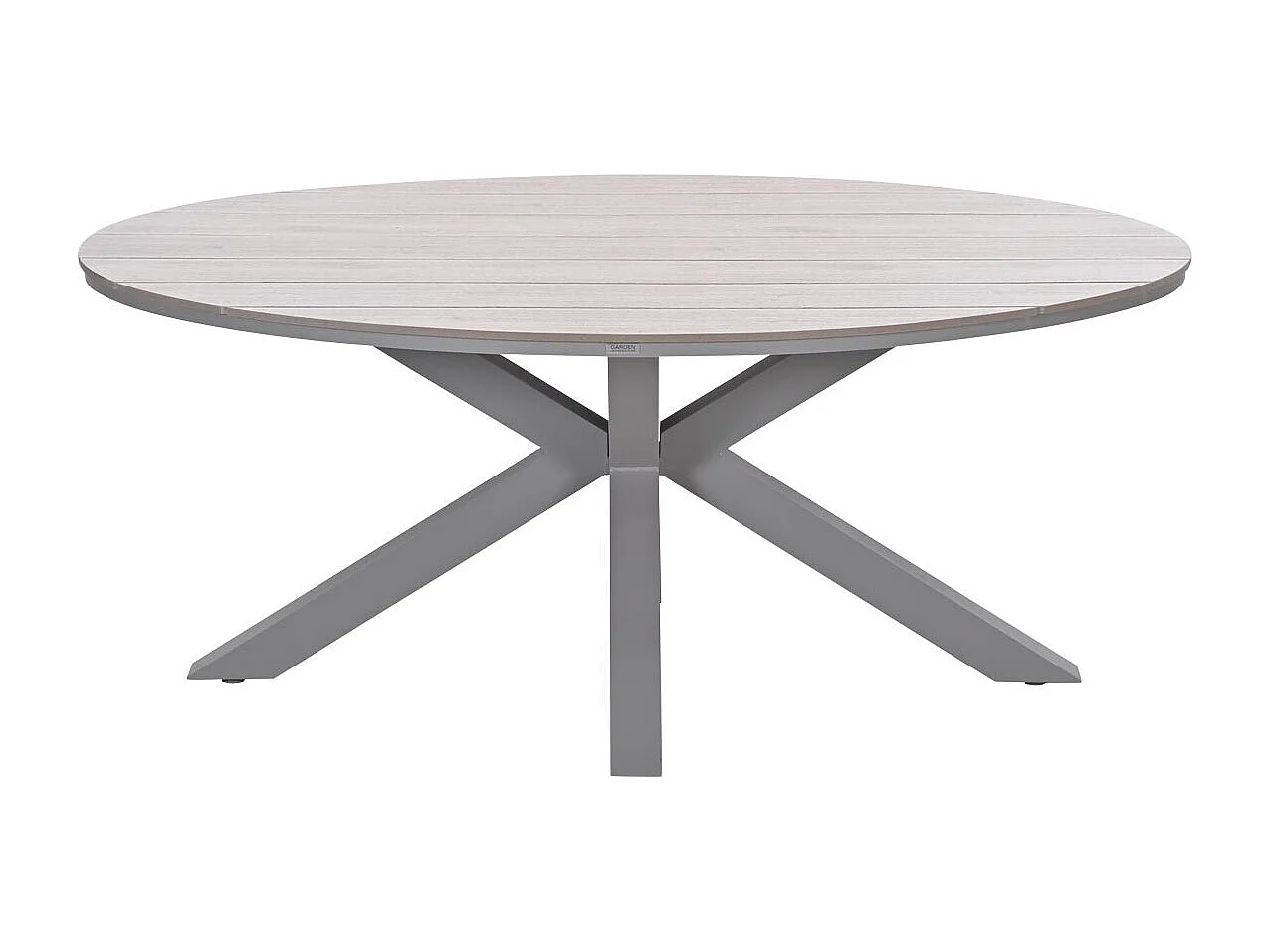 Table de jardin Garden Impressions Tulli - aspect teck clair 180x115 cm