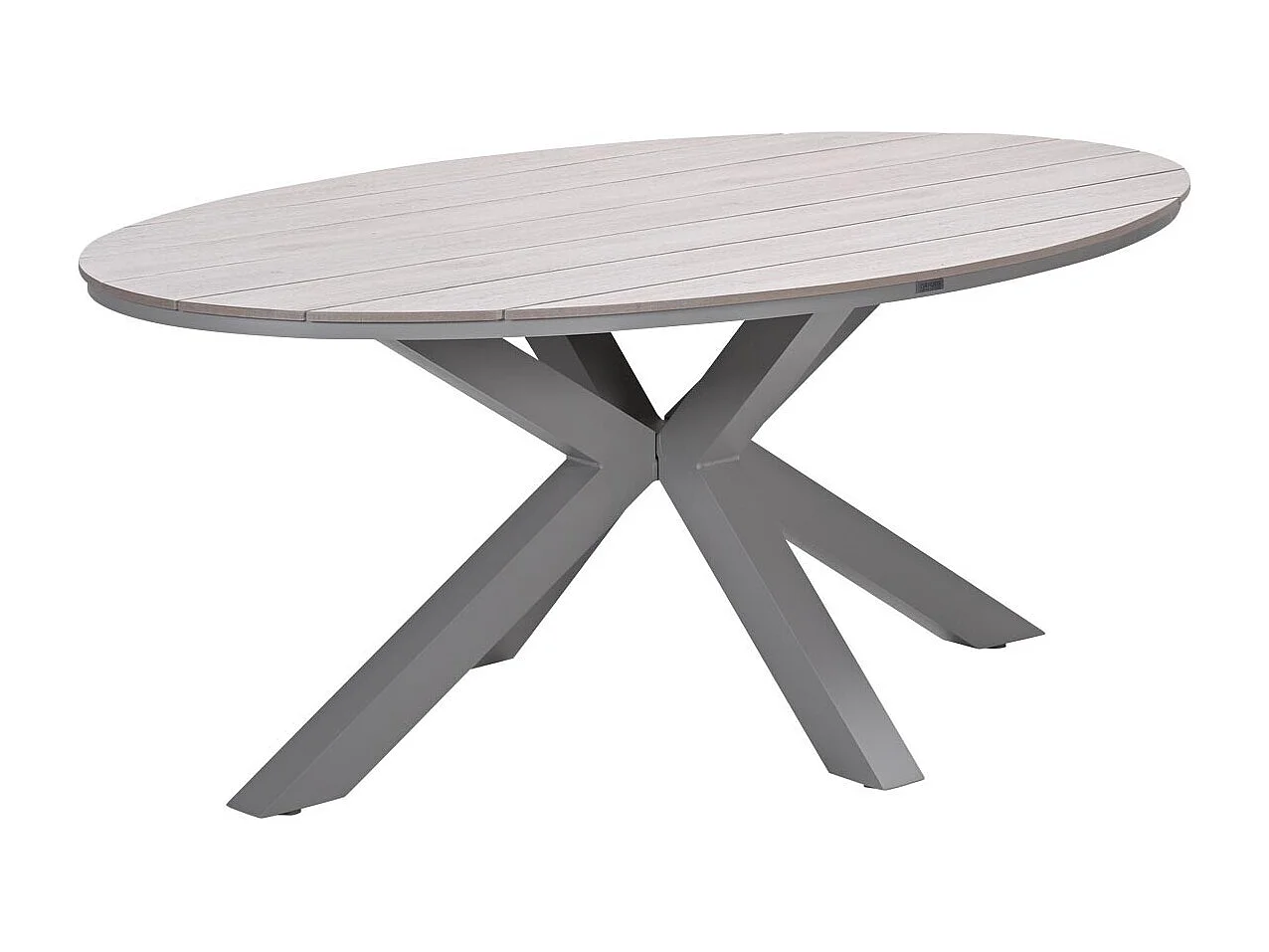 Table de jardin Garden Impressions Tulli - aspect teck clair 180x115 cm