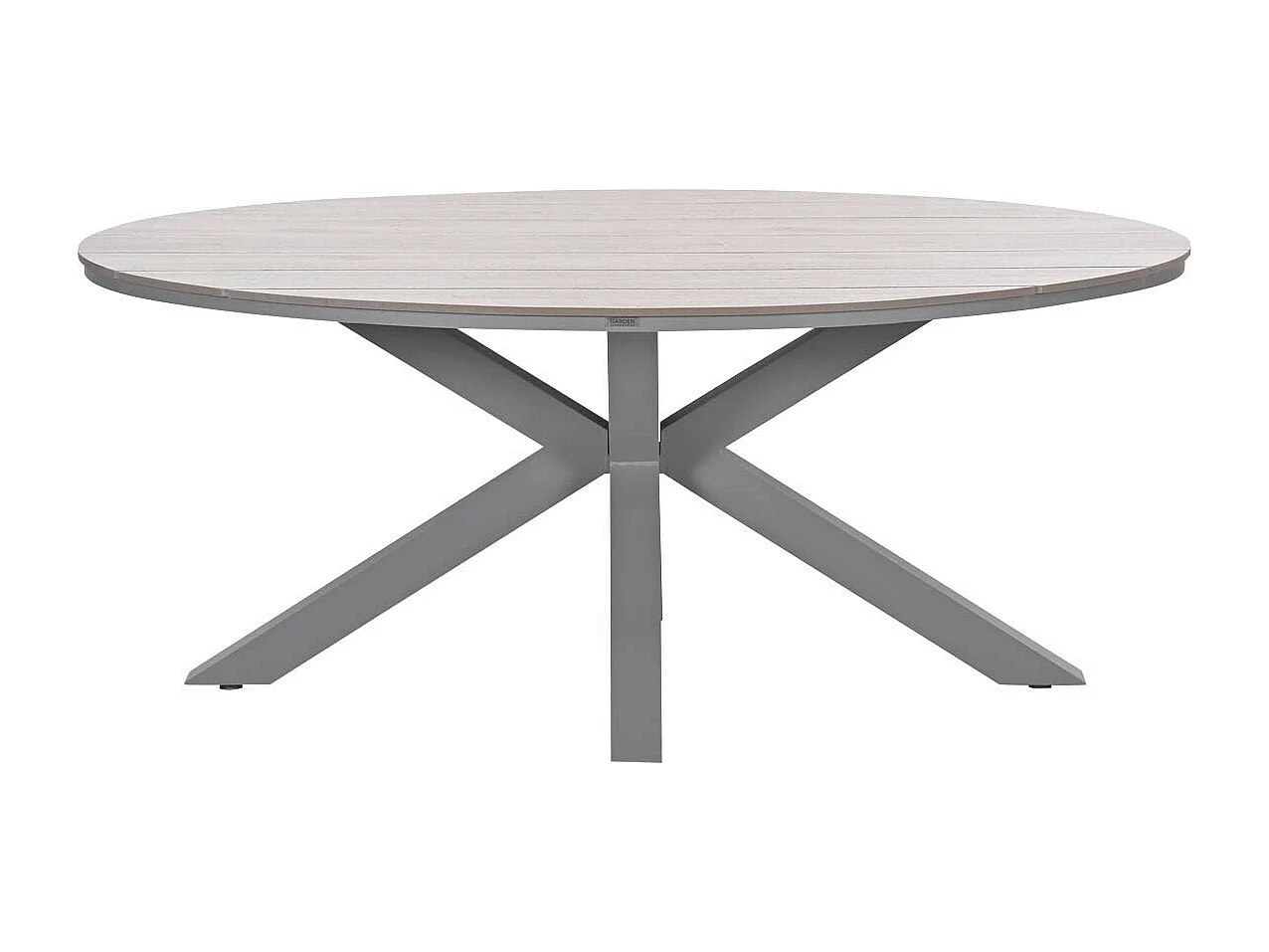 Table de jardin Garden Impressions Tulli - aspect teck clair 180x115 cm