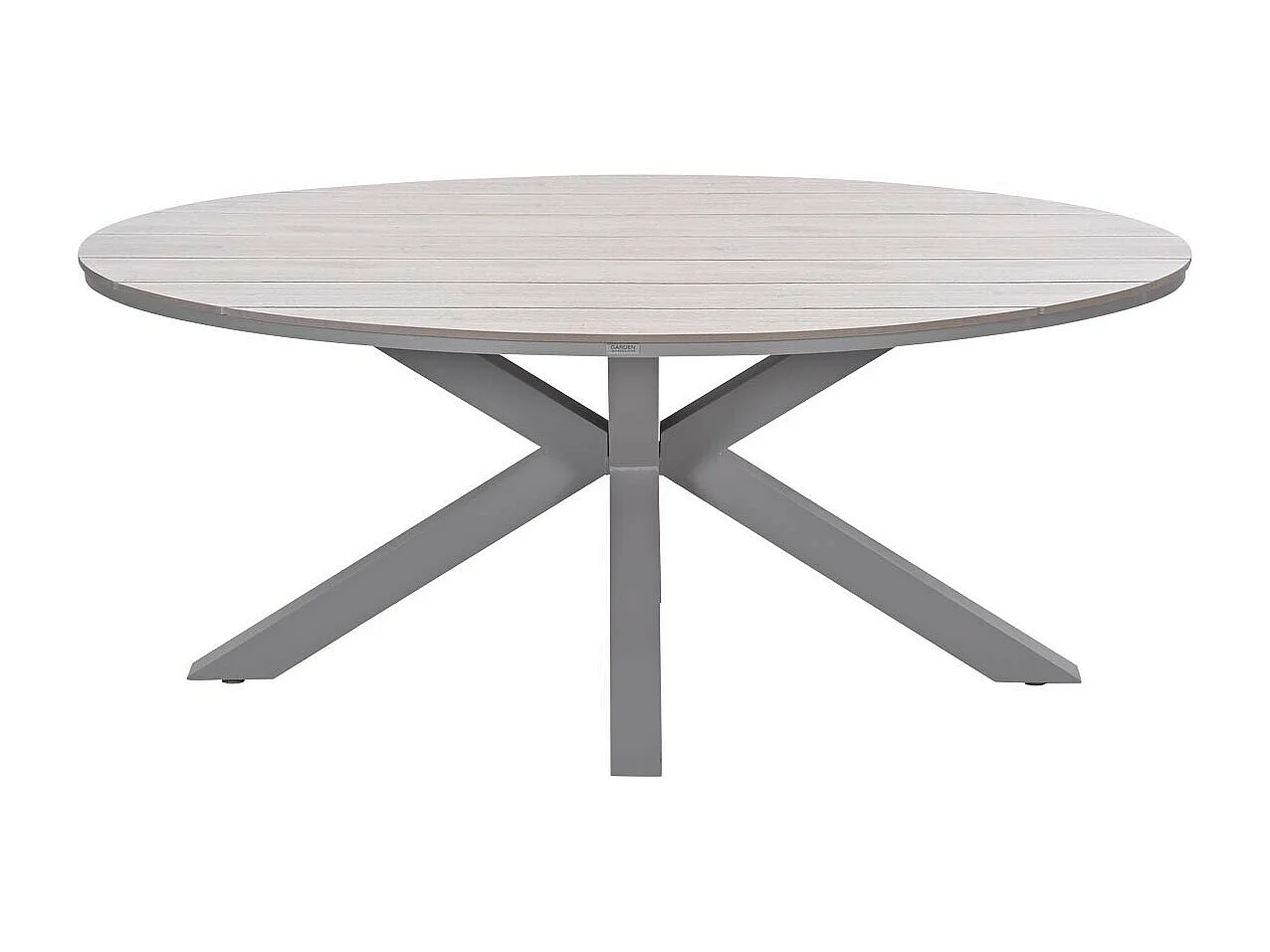 Table de jardin Garden Impressions Tulli - aspect teck clair 180x115 cm