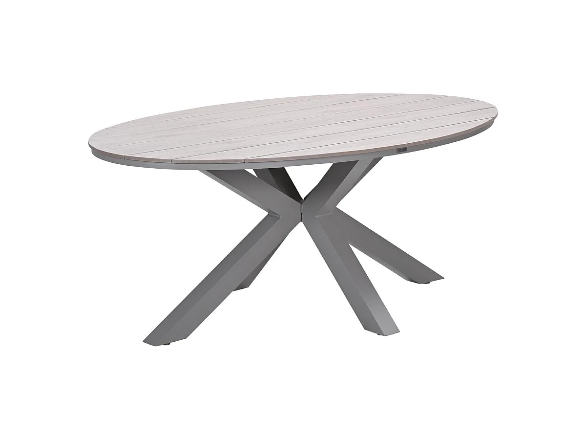 Garden Impressions Tulli tuintafel 180x115 cm light teak look