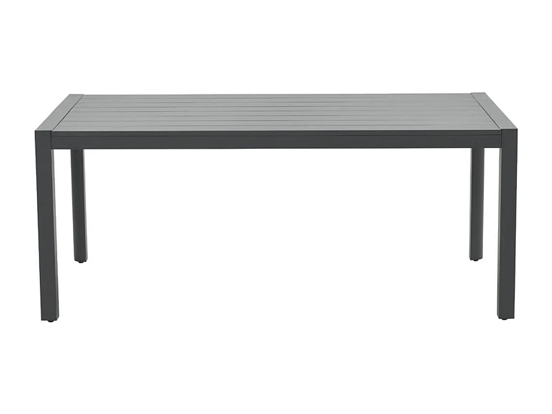 Garden Impressions Adana table de jardin 180x100 - gris foncé