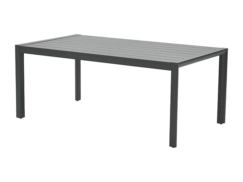 Garden Impressions Adana table de jardin 180x100 - gris foncé