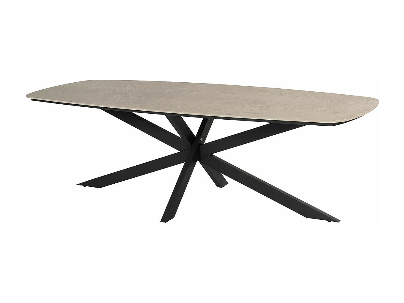 Table de jardin Taste by 4 Seasons Prado anthracite - 240x105x75 cm