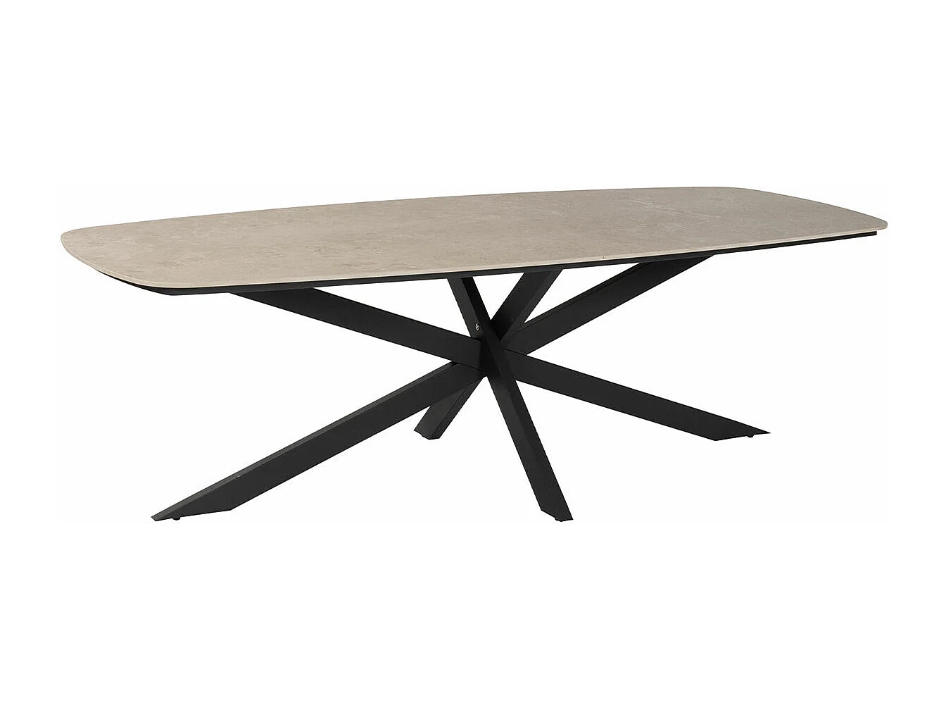 Table de jardin Taste by 4 Seasons Prado anthracite - 240x105x75 cm