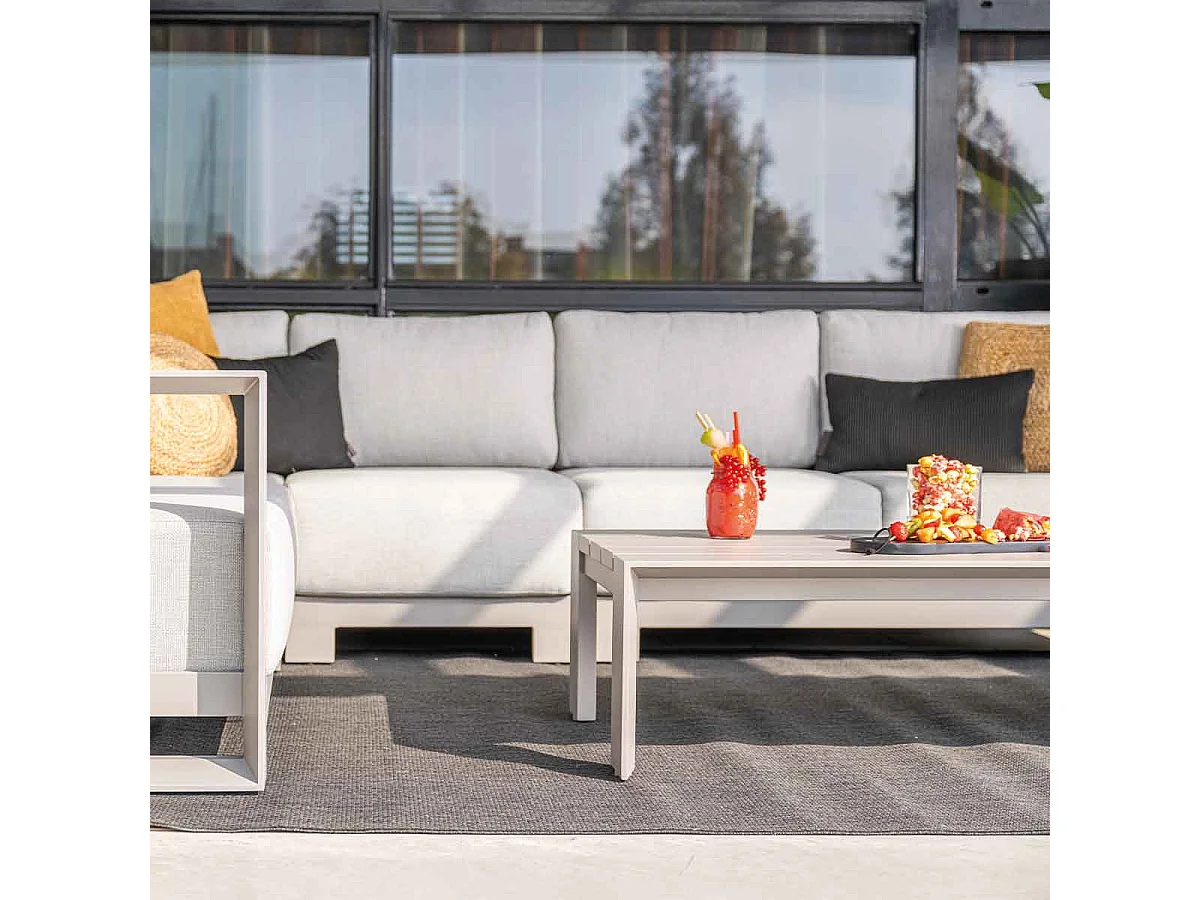 Table de salon Garden Impressions Malacca - taupe