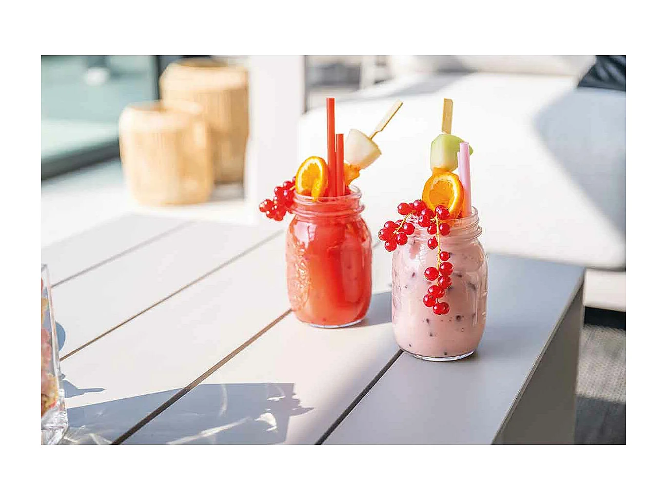 Table de salon Garden Impressions Malacca - taupe