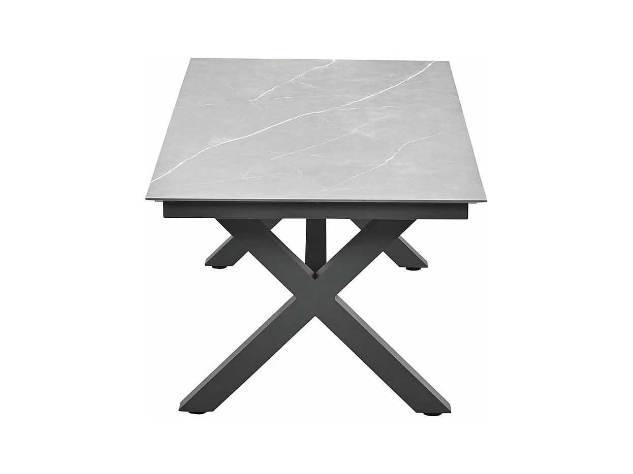 Garden Impressions Sintra tuintafel 240x100 - sicilian grey