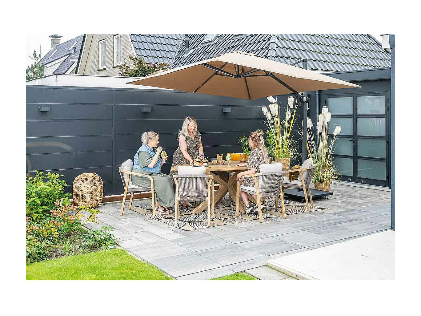 Garden Impressions table de jardin ovale Tamako acacia 220x115 cm