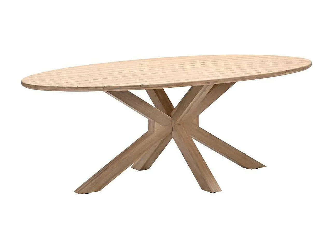 Garden Impressions table de jardin ovale Tamako acacia 220x115 cm