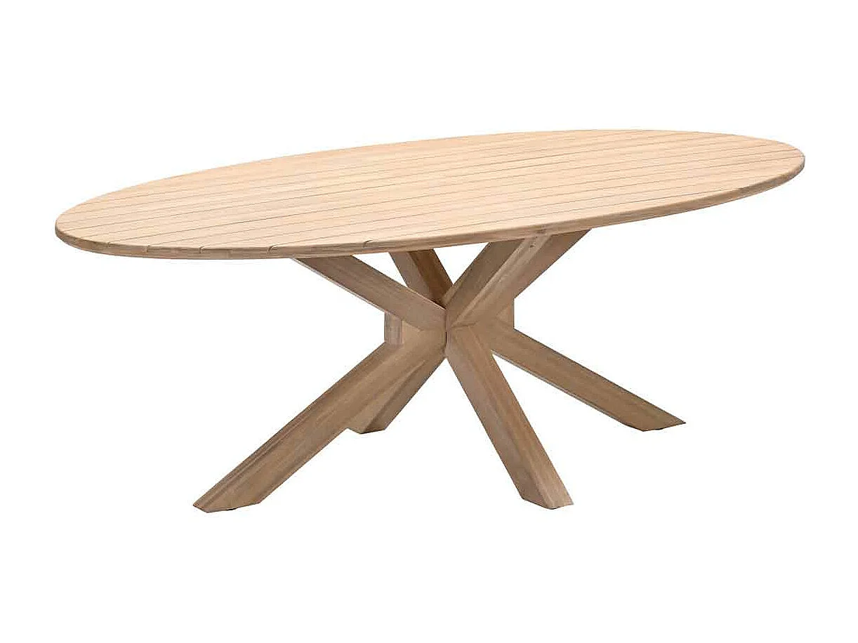 Garden Impressions table de jardin ovale Tamako acacia 220x115 cm