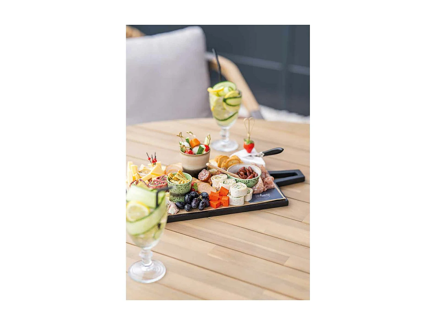 Garden Impressions table de jardin ovale Tamako acacia 220x115 cm