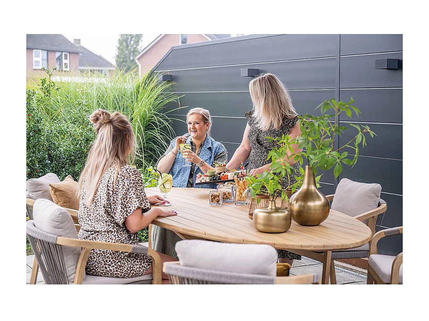 Garden Impressions table de jardin ovale Tamako acacia 220x115 cm