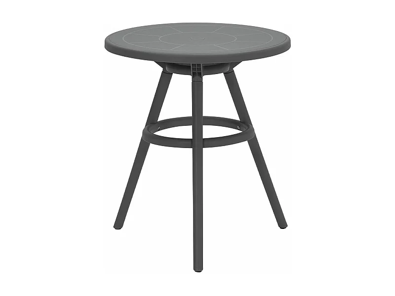 Garden Impressions Faria tuintafel Ø60 cm - donker grijs