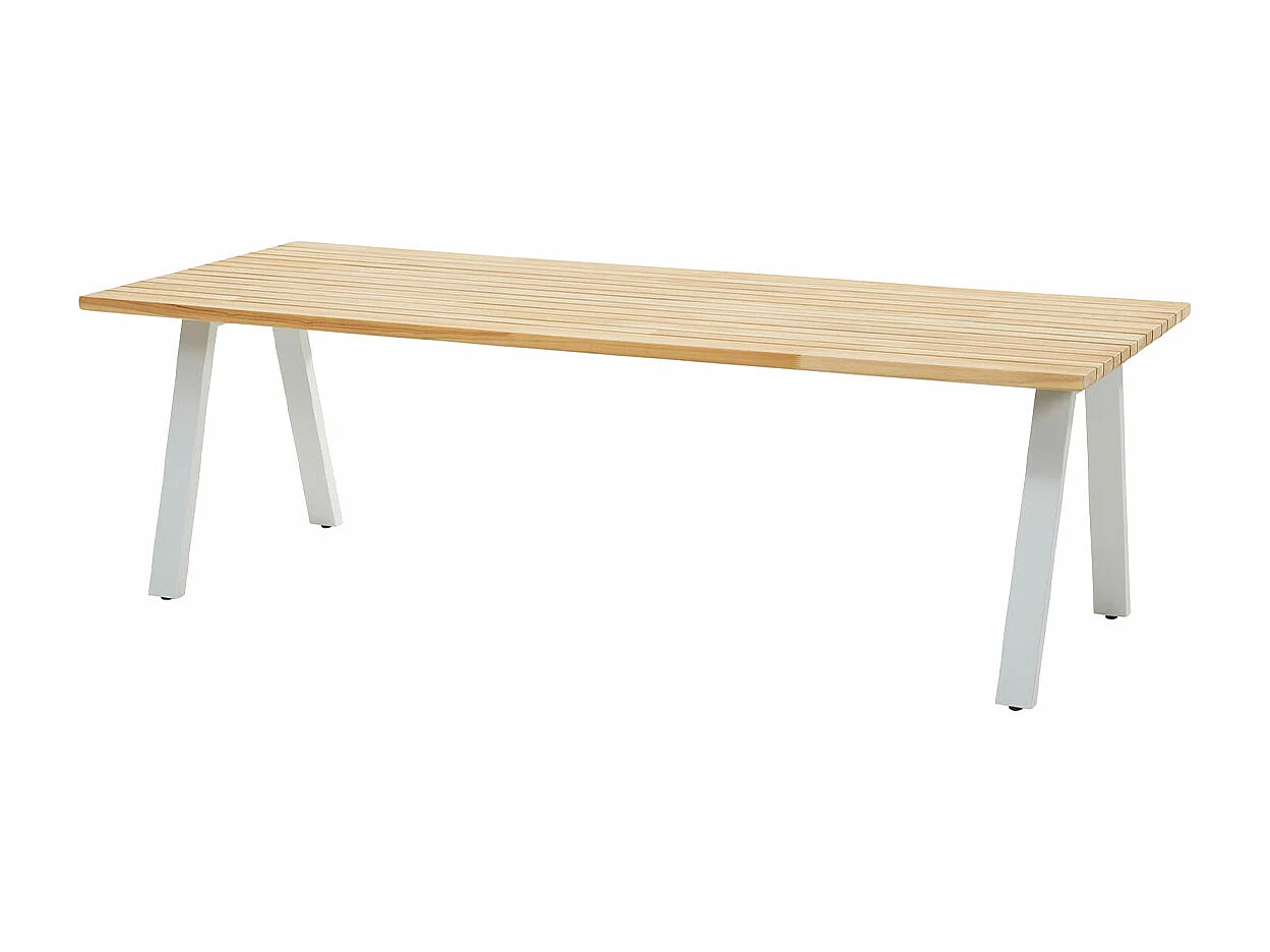 Table de jardin 4 Seasons Taste Ambassador gris givre 240 x 100