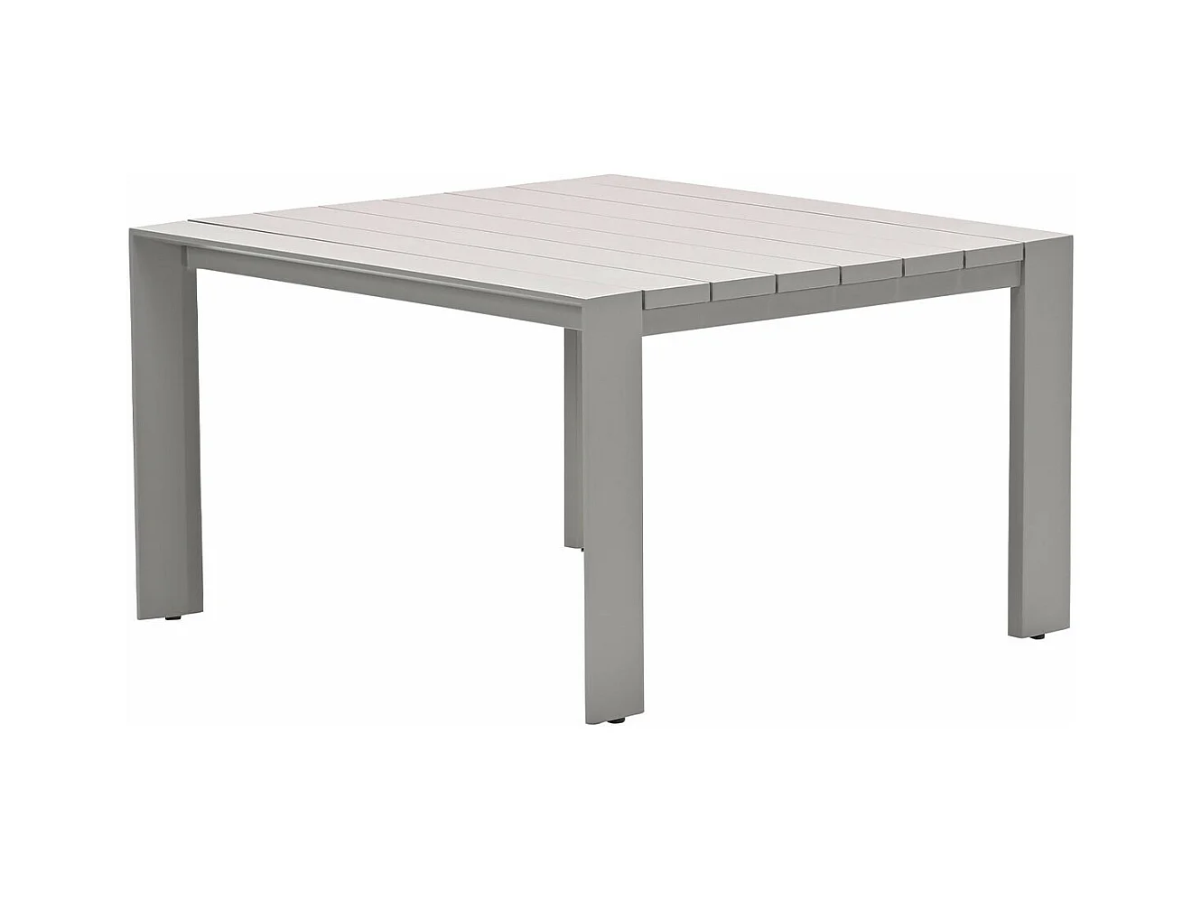 Table à manger lounge Garden Impressions Malacca taupe 111,5x111,5 cm