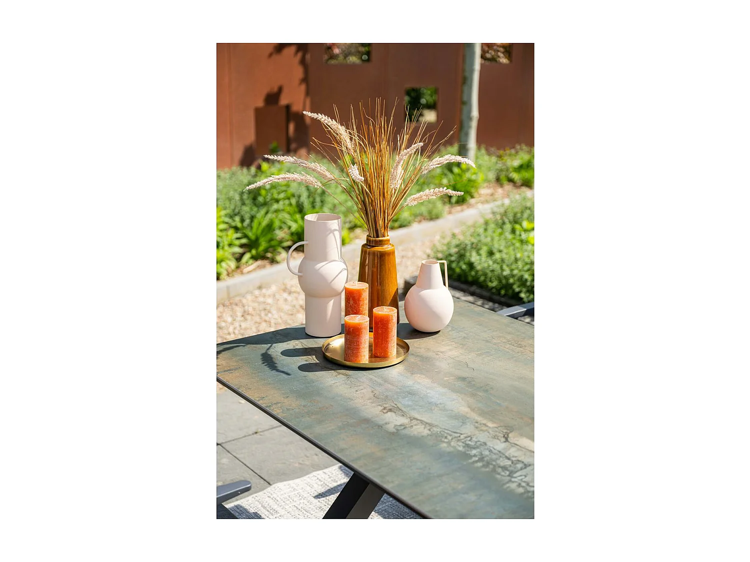 Garden Impressions Noka SIntra Tableau de jardin 240x100 - Bronze Rome