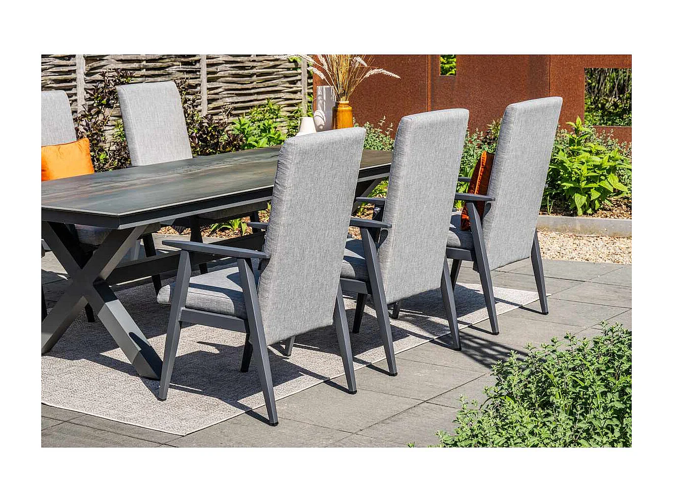 Garden Impressions Noka SIntra Tableau de jardin 240x100 - Bronze Rome