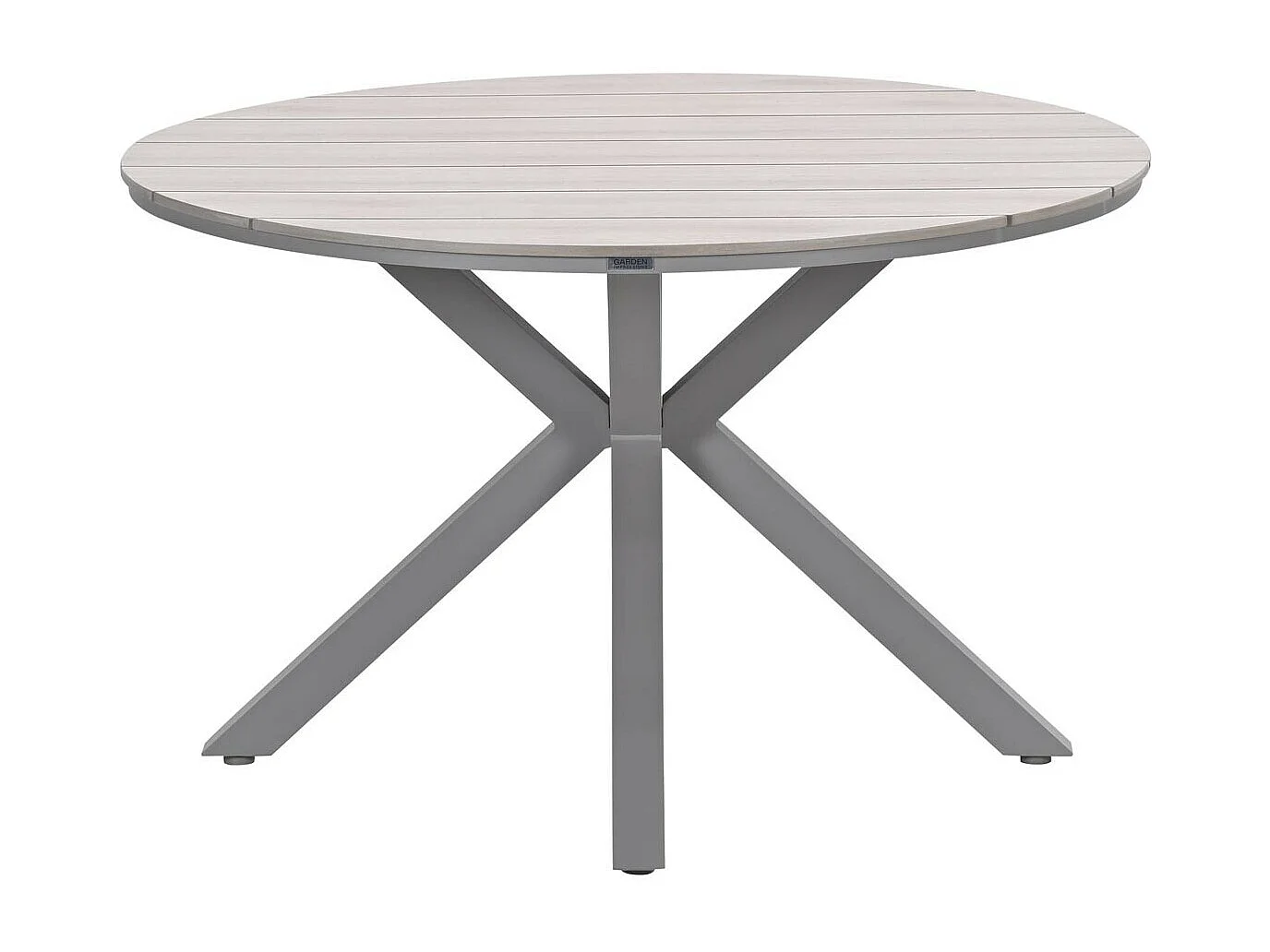 Garden Impressions Tulli tuintafel Ø122 cm - light teak look