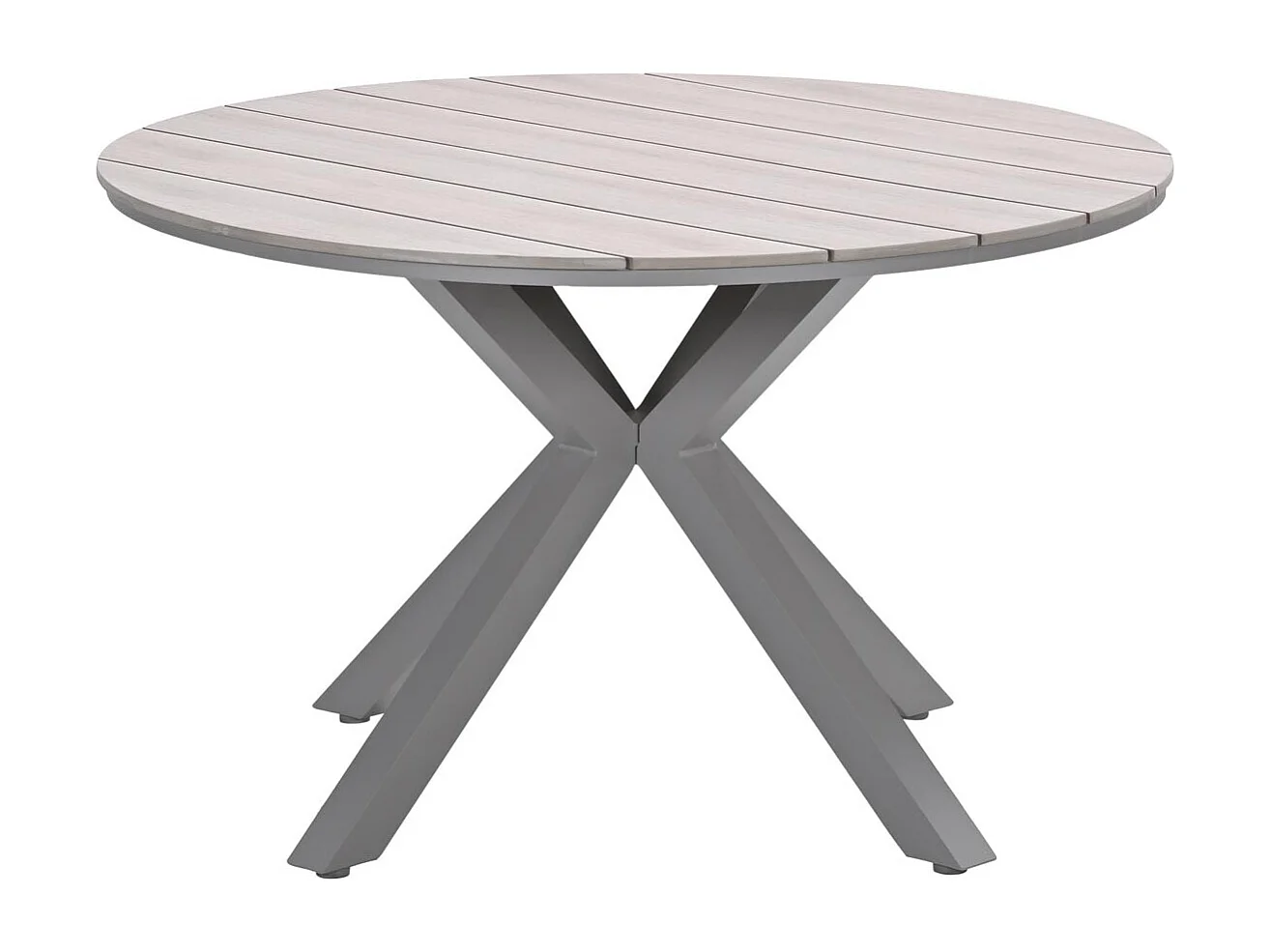 Garden Impressions Tulli tuintafel Ø122 cm - light teak look