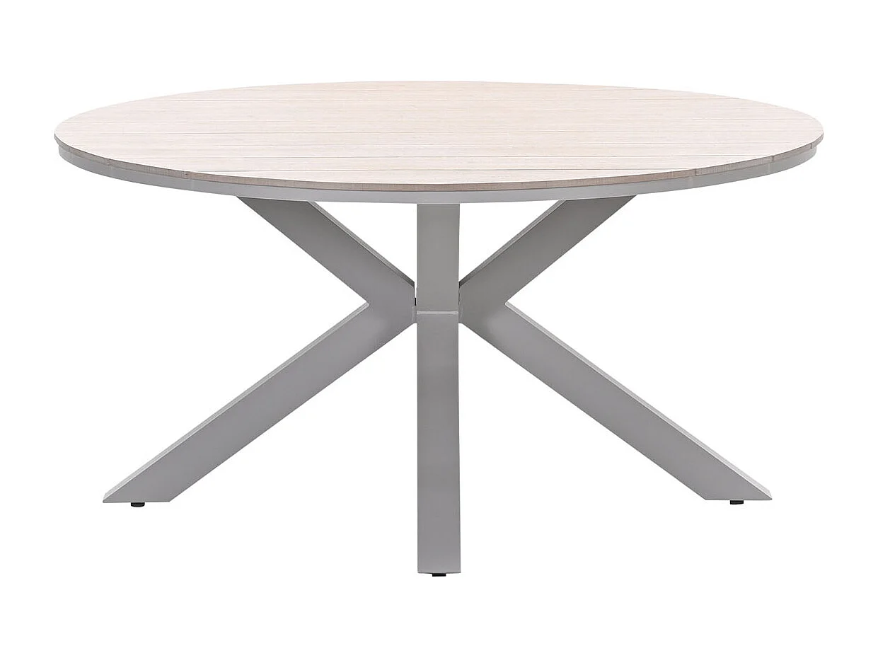 Garden Impressions Tulli tuintafel Ø148 cm - light teak look