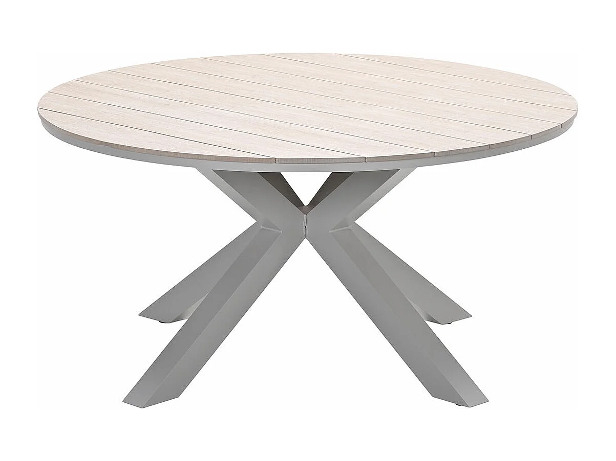 Garden Impressions Tulli tuintafel Ø148 cm - light teak look