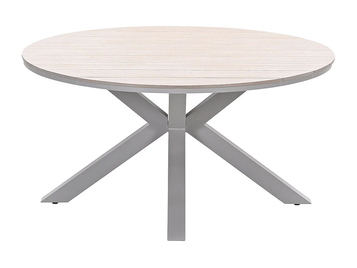 Garden Impressions Tulli tuintafel Ø148 cm - light teak look
