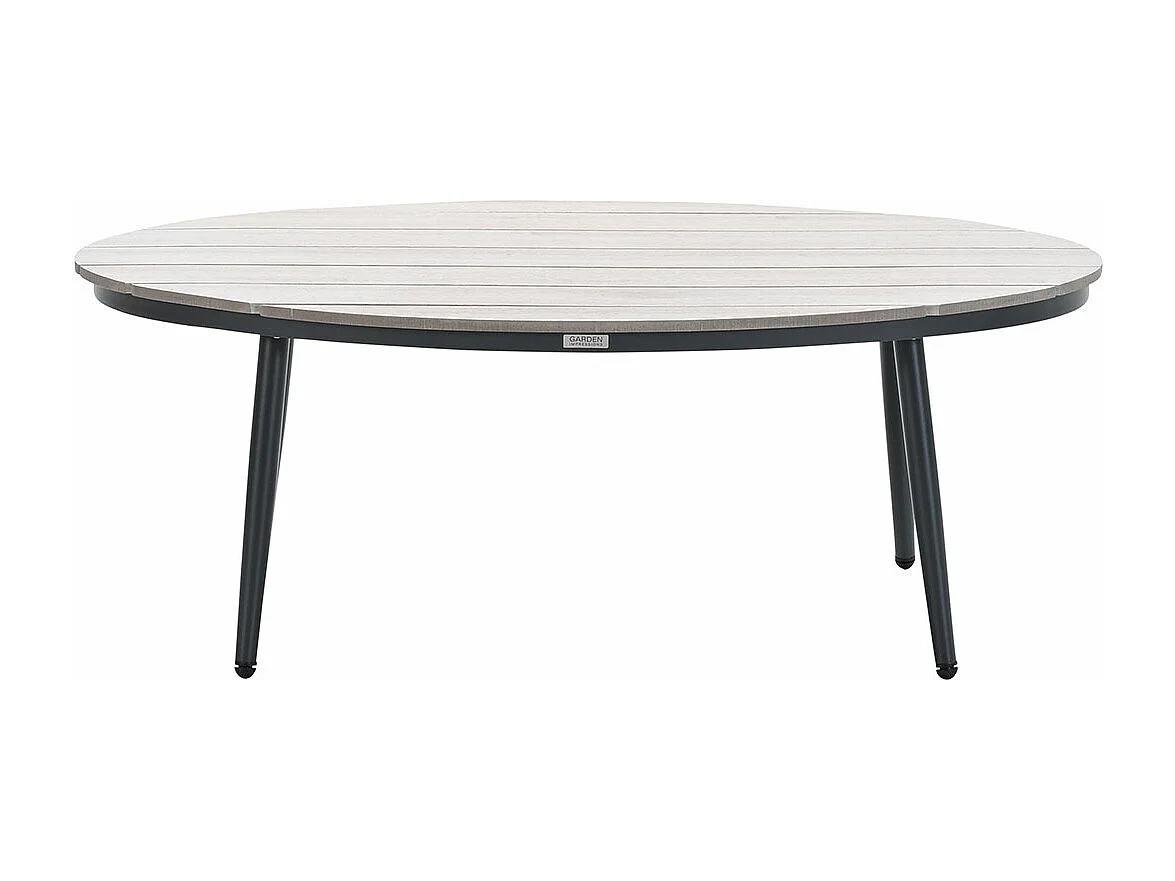 Garden Impressions Lucas loungetafel ovaal 120 cm - light teak vironwood