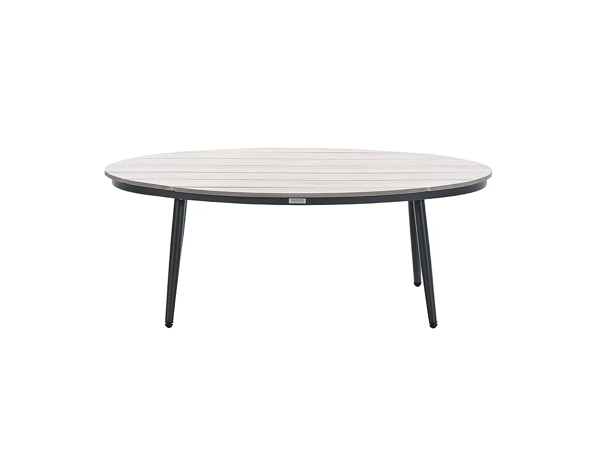 Garden Impressions Lucas loungetafel ovaal 120 cm - light teak vironwood