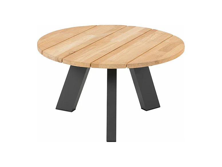 Table de salon de jardin 4 Seasons Cosmic teck Ø65 x 35 cm