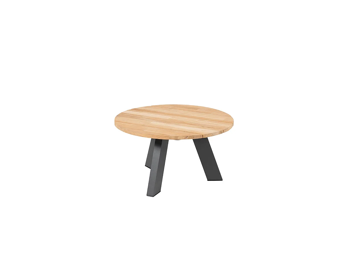 Table de salon de jardin 4 Seasons Cosmic teck Ø65 x 35 cm