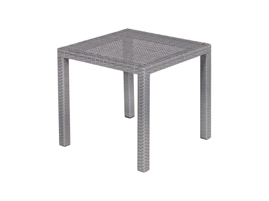 Table de jardin pour enfants Garden Impressions Nikki gris foncé 50x50 cm
