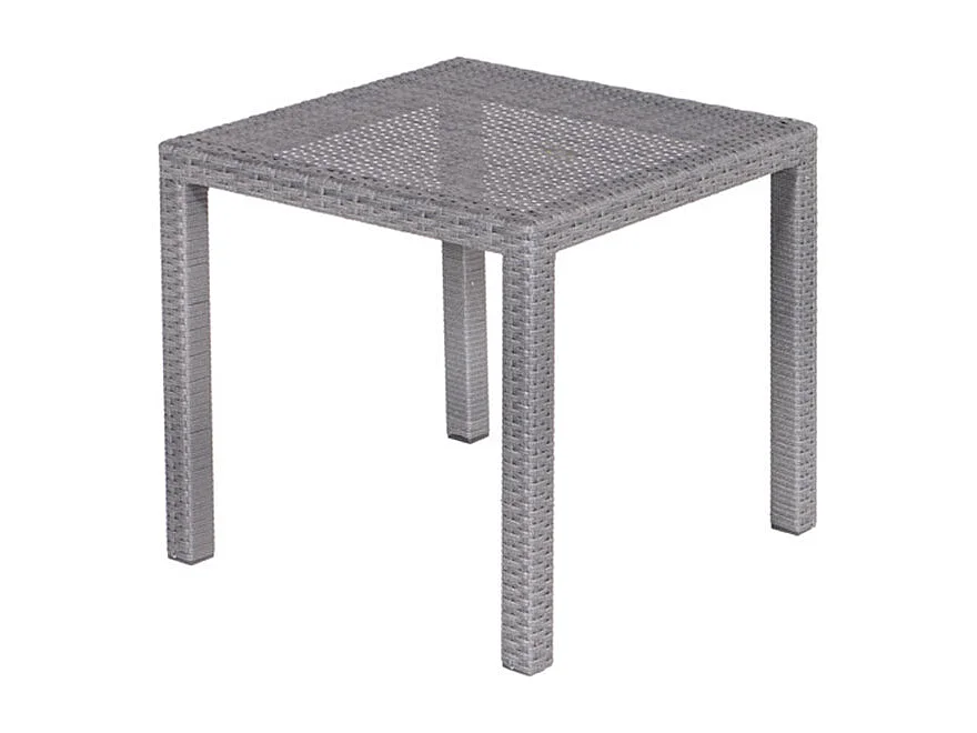 Table de jardin pour enfants Garden Impressions Nikki gris foncé 50x50 cm