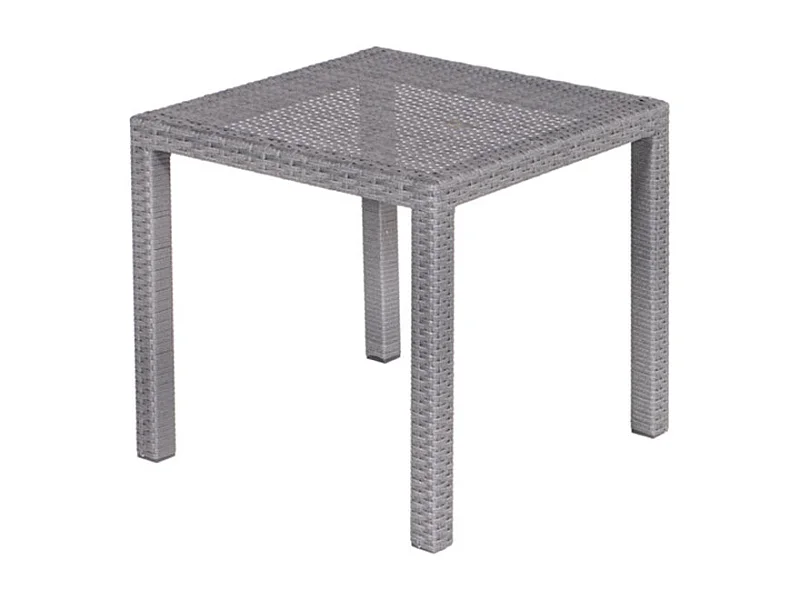 Table de jardin pour enfants Garden Impressions Nikki gris foncé 50x50 cm