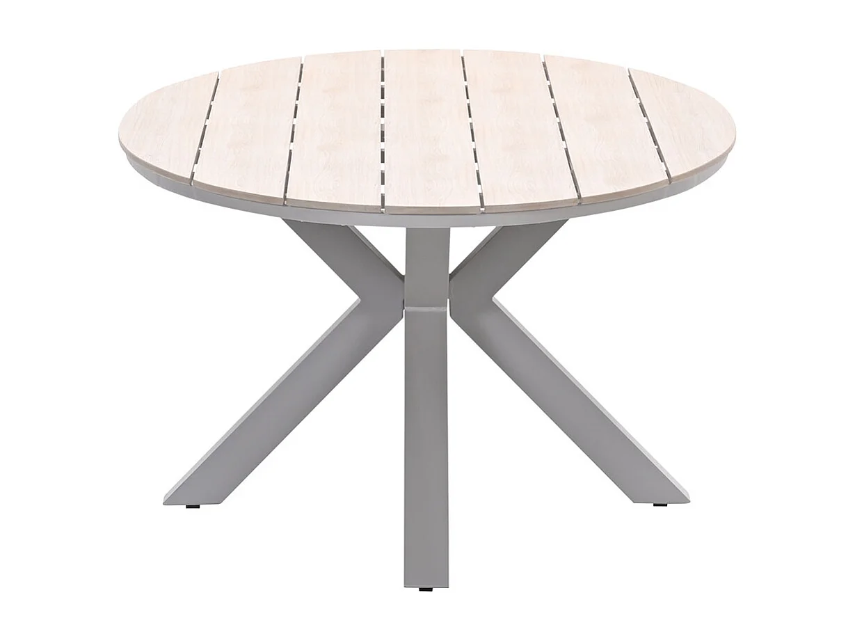 Table de jardin Garden Impressions Tulli - aspect teck clair 220x115 cm