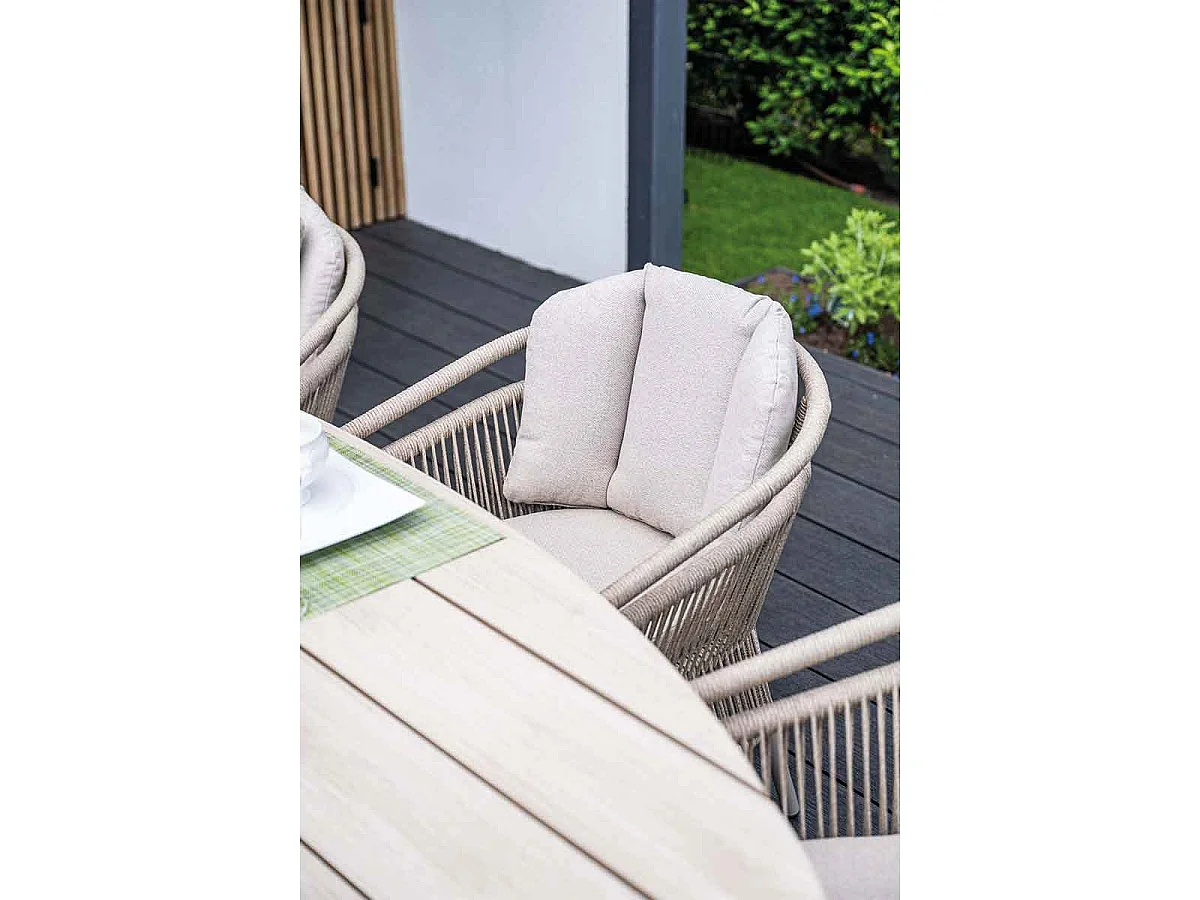 Garden Impressions Tulli tuintafel 220x115 cm - light teak look