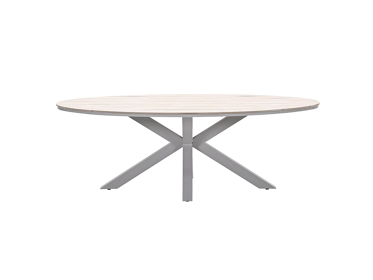 Garden Impressions Tulli tuintafel 220x115 cm - light teak look