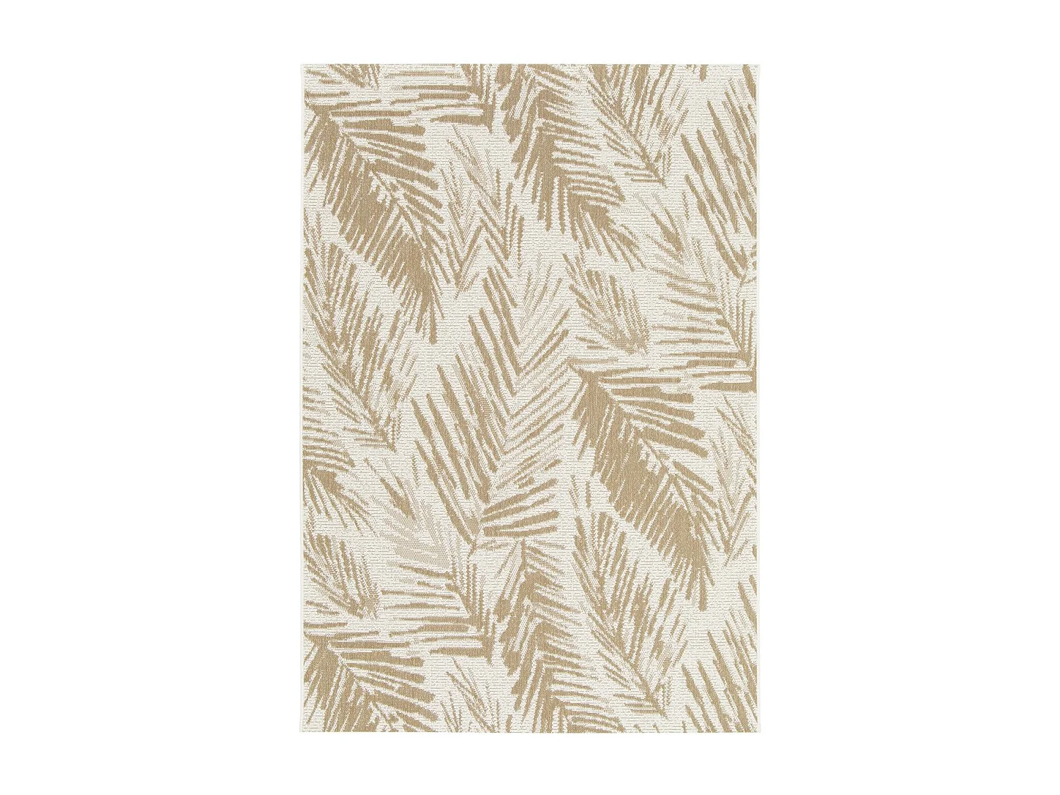 Tapis extérieur Garden Impressions Naturalis Taupe à la noix de coco 200x290cm