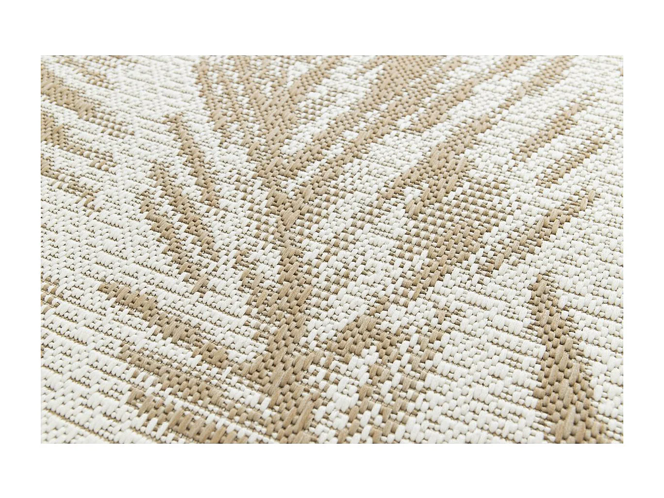 Tapis extérieur Garden Impressions Naturalis Taupe à la noix de coco 200x290cm