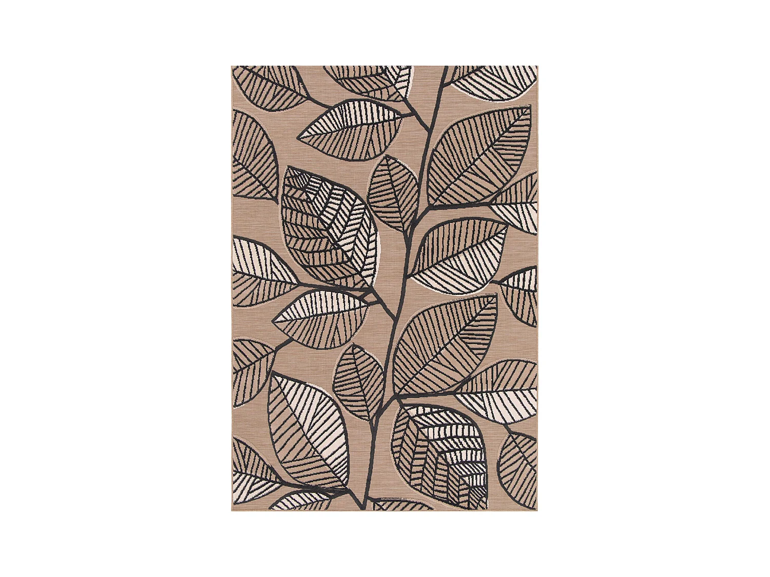 Garden Impressions tapis d'extérieur Naturalis 120x170 cm - feuille d'hiver