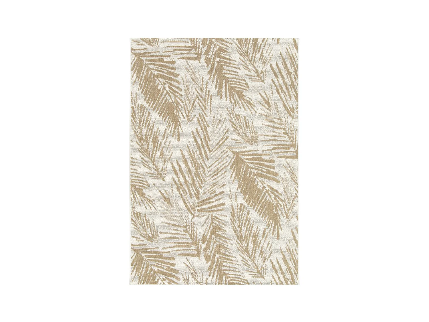 Tapis extérieur Garden Impressions Naturalis taupe à la noix de coco 120x170cm