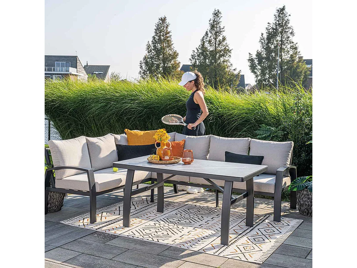 Garden Impressions tapis d'extérieur Malawi ocre 200x290 cm