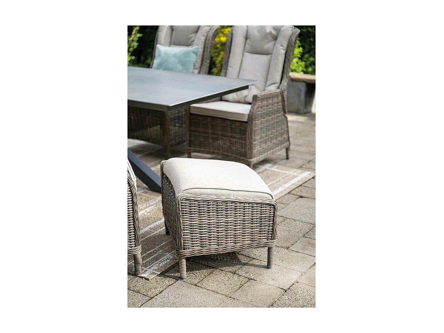 Repose-pieds Garden Impressions Marbella - sable gobi