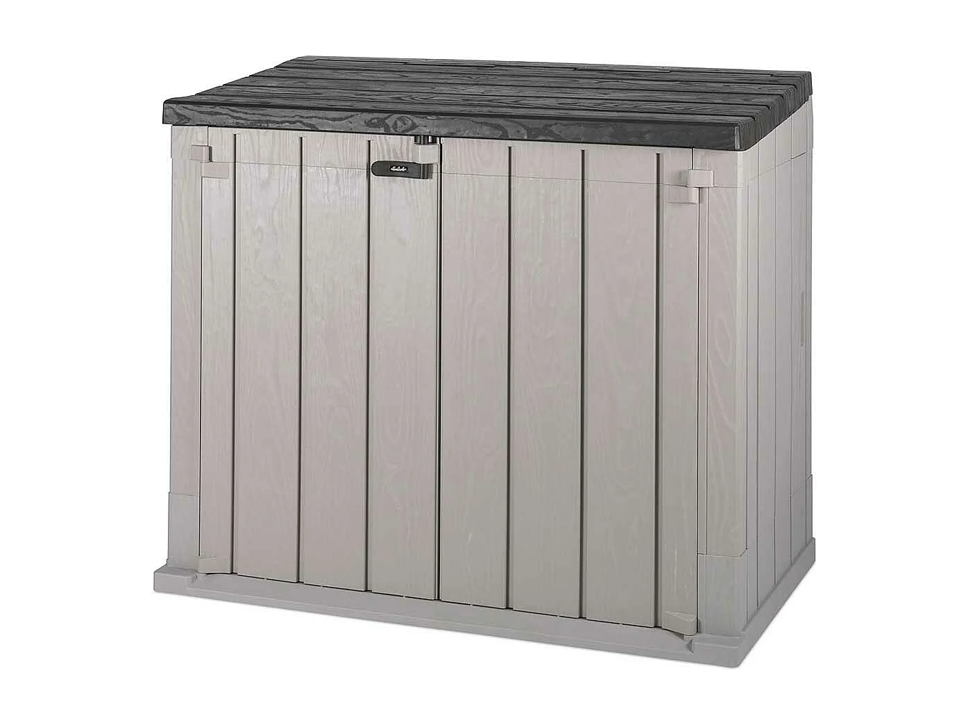 Toomax Stora way opbergbox 842 liter - taupe donker grijs