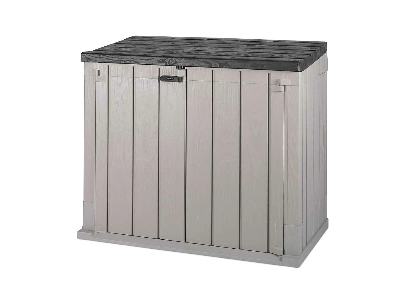 Toomax Stora way opbergbox 842 liter - taupe donker grijs
