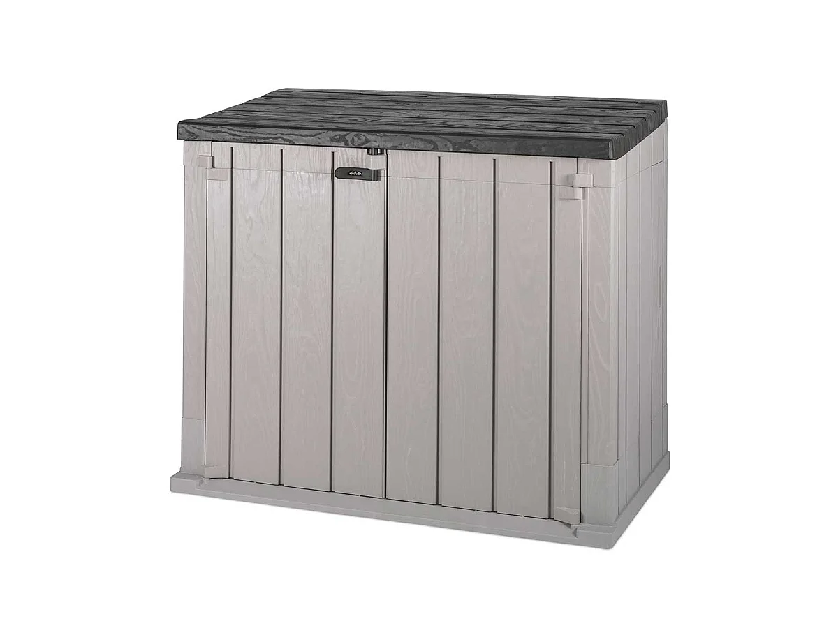 Toomax Stora way opbergbox 842 liter - taupe donker grijs