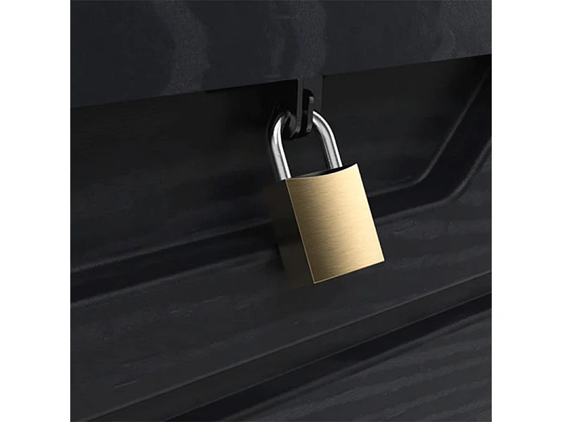 Cassa da giardino DOLOMITI - 970L - Antracite