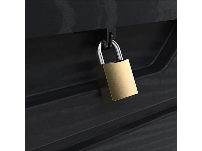 Cassa da giardino DOLOMITI - 970L - Antracite