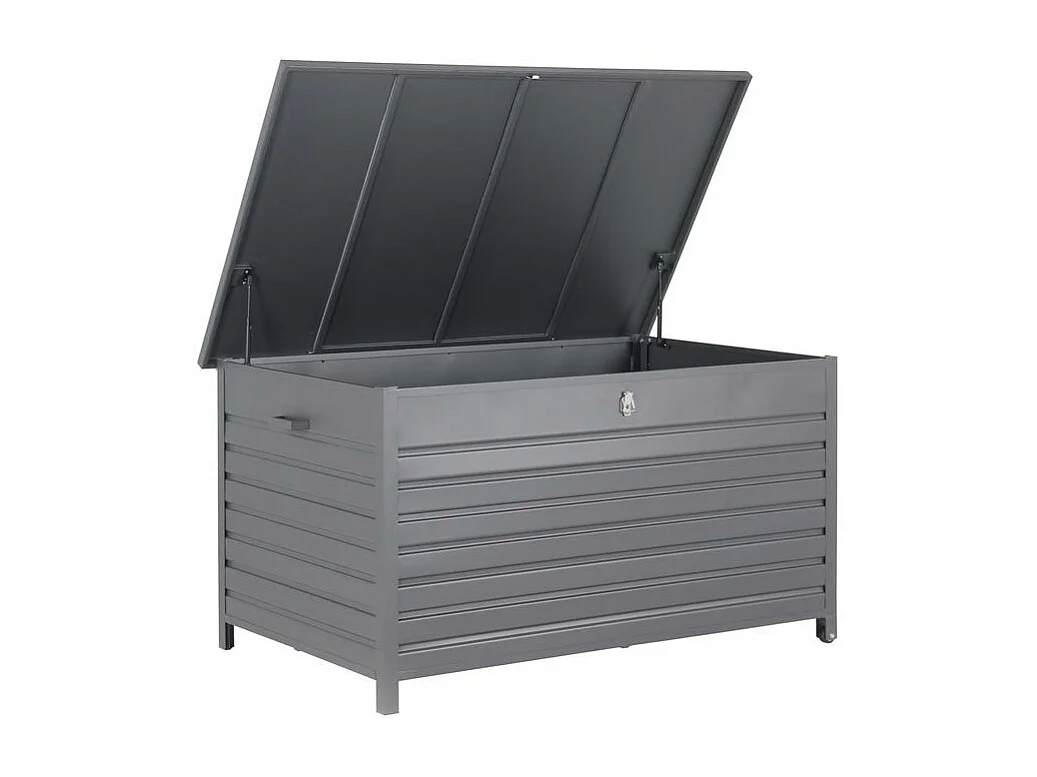 Boîte de rangement Garden Impressions Cambridge gris foncé 1240 litres