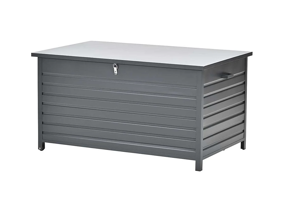 Boîte de rangement Garden Impressions Cambridge gris foncé 1240 litres